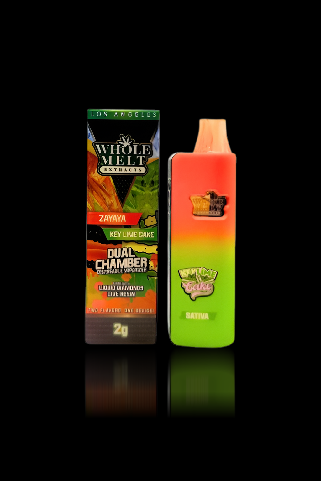 WHOLE MELT DUAL CHAMBER DISPOSABLE 2G