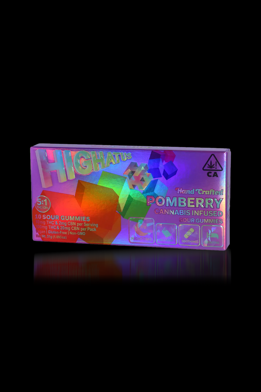 HIGHATUS BY CBX HAND CRAFTED SOUR GUMMY 100 THC