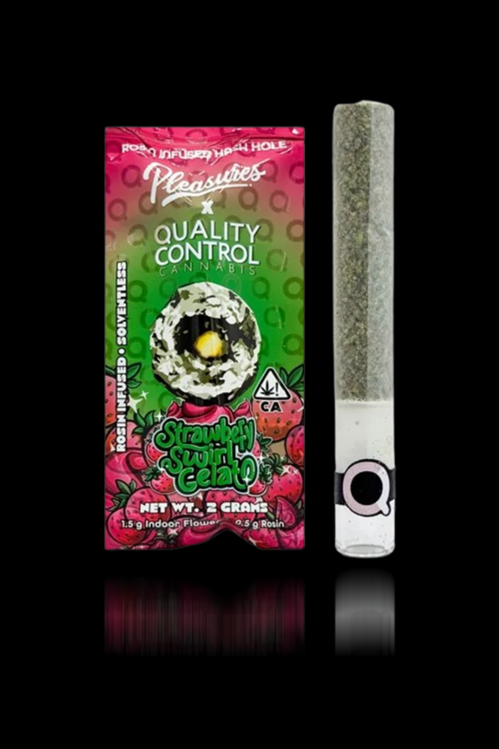 QUALITY CONTROL ROSIN INFUSED HASH HOLE 2G