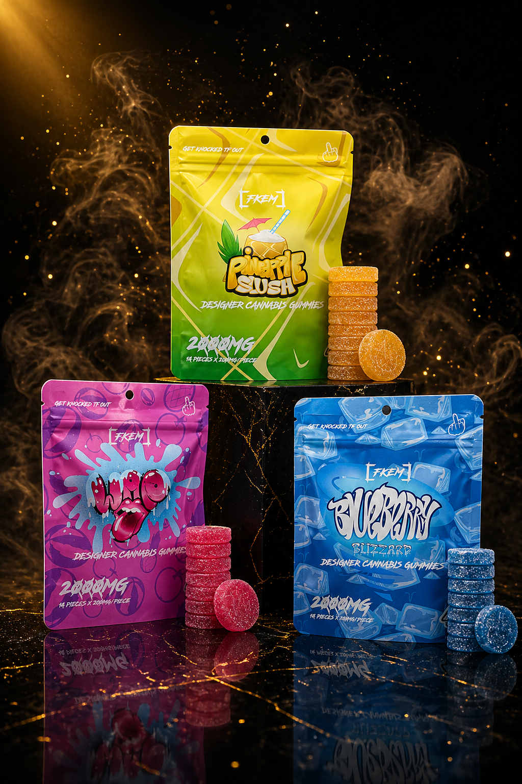 FKEM Gummies 2000MG
