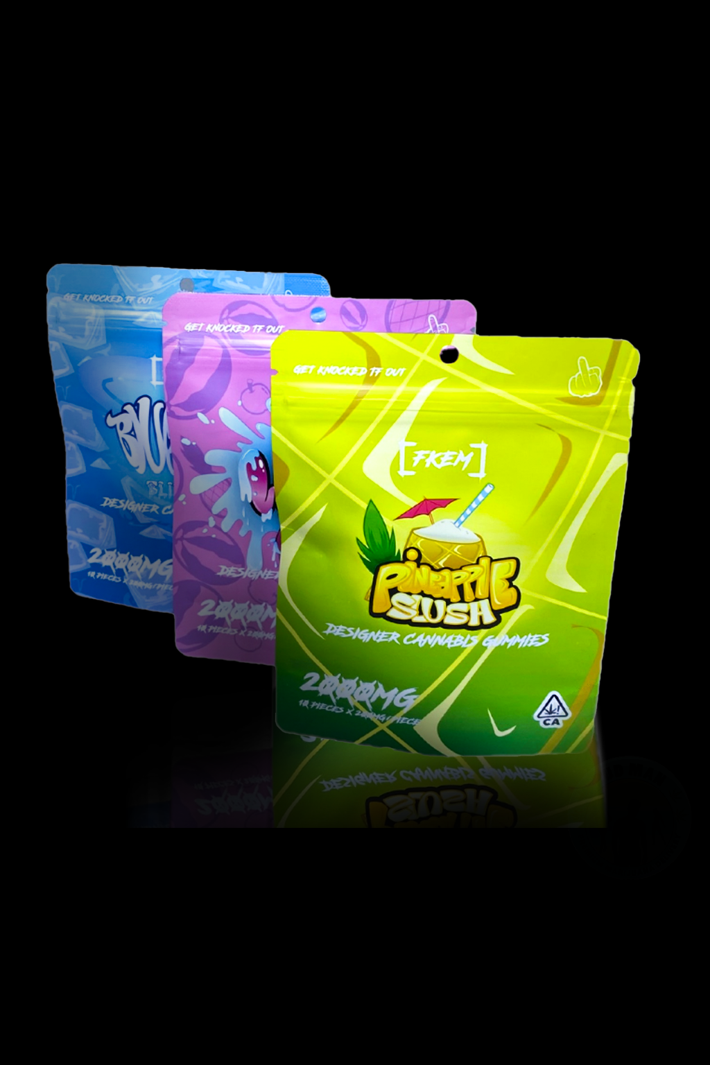 FKEMCO DESIGNER CANNABIS GUMMIES 2000MG