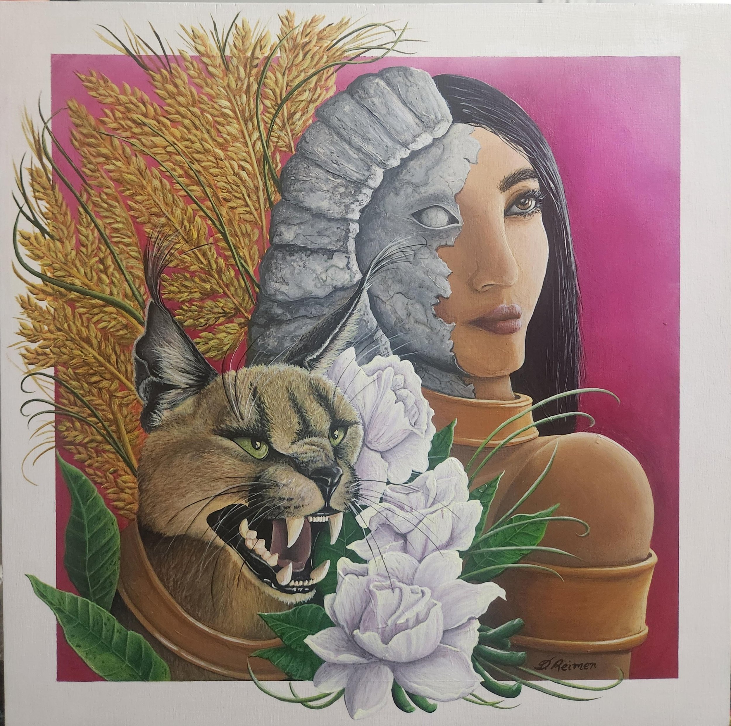 Fearless, 2024 - 16" x 16" - 385.00 CAD