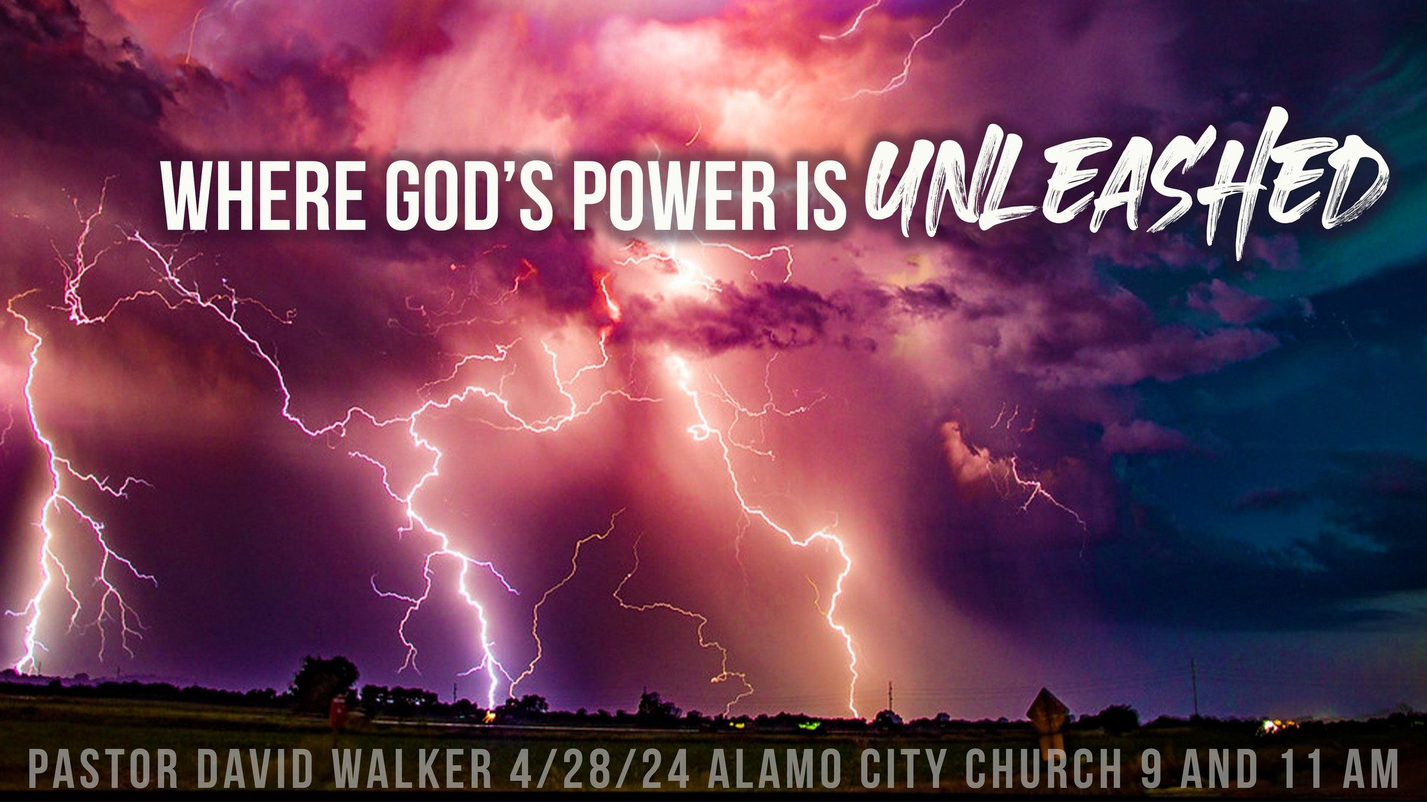Join us TOMORROW at Alamo City!
We are thrilled to have Jillian Warman back with us to lead us into GOD'S presence tomorrow with our worship team.
Pastor Walker will share a powerful message-&quot;Where God's Power Is Unleashed&quot;
We have been pra