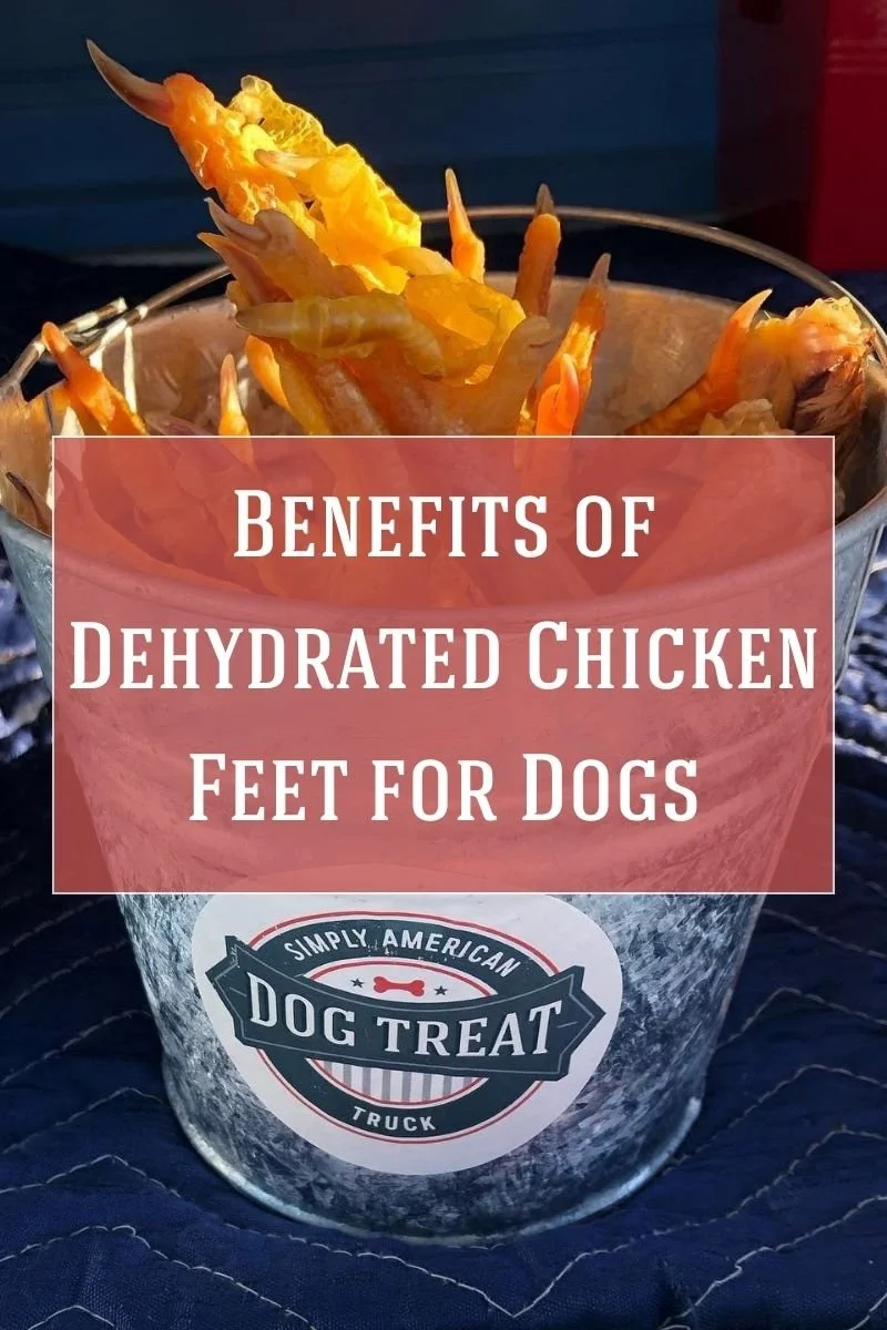 Benefits of dehydrated chicken feet for dogs