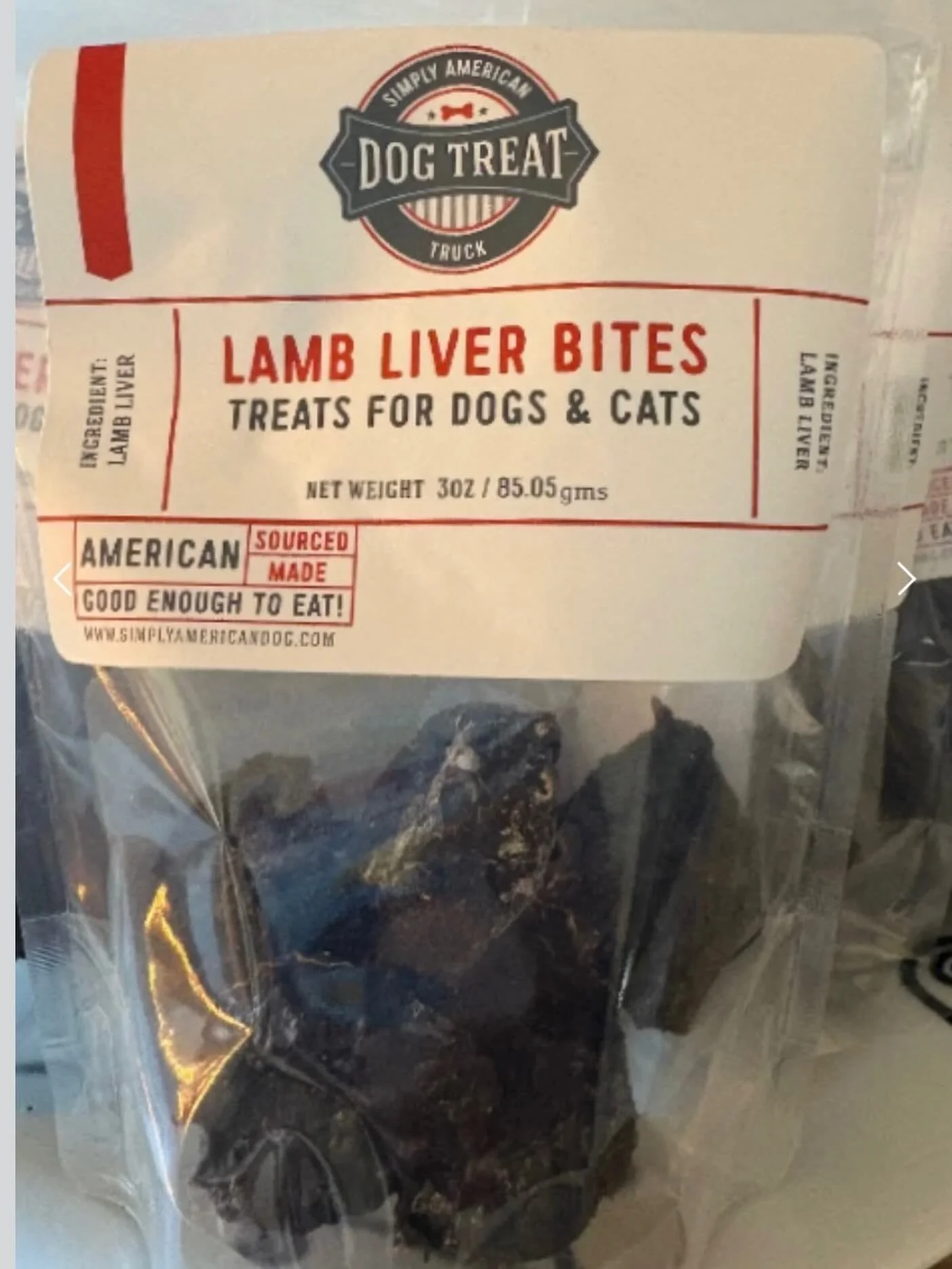 RESTOCK ALERT: Lamb Liver Dog Treats for Dogs &amp; Cats. This single ingredient treat is sourced from our farm partner @sunraisedfoods . Stock your Treat Jar with Lamb Liver Bites from our website and at this weekend&rsquo;s markets. #lambliver #lam