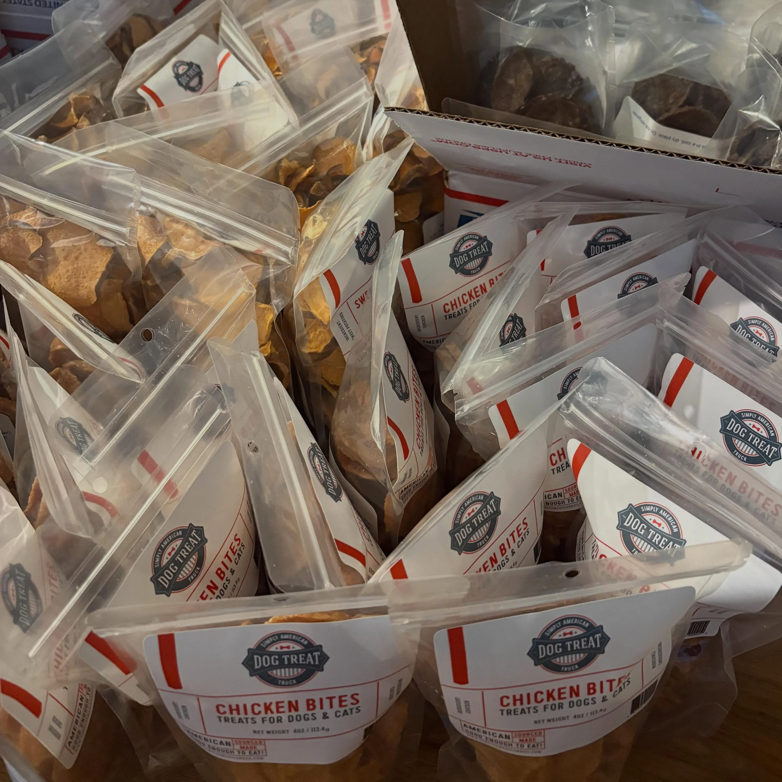 This flock of Chicken Bites is ready for this week&rsquo;s markets! Join us:

Saturday, 5/30:
Charlotte Regional Farmers Market 8a-2p **
Davidson Farmers Market 9a-noon **
Soda City Market-Columbia, SC  8a-1p
Uptown Farmers Market CLT 8a-noon

Sunday