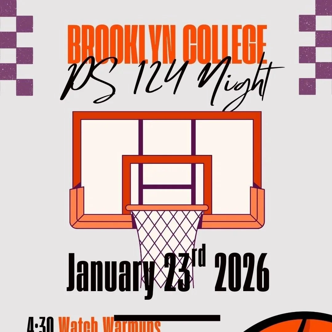 PS 124 Basketball Night at Brooklyn College / Noche de Baloncesto para PS 124