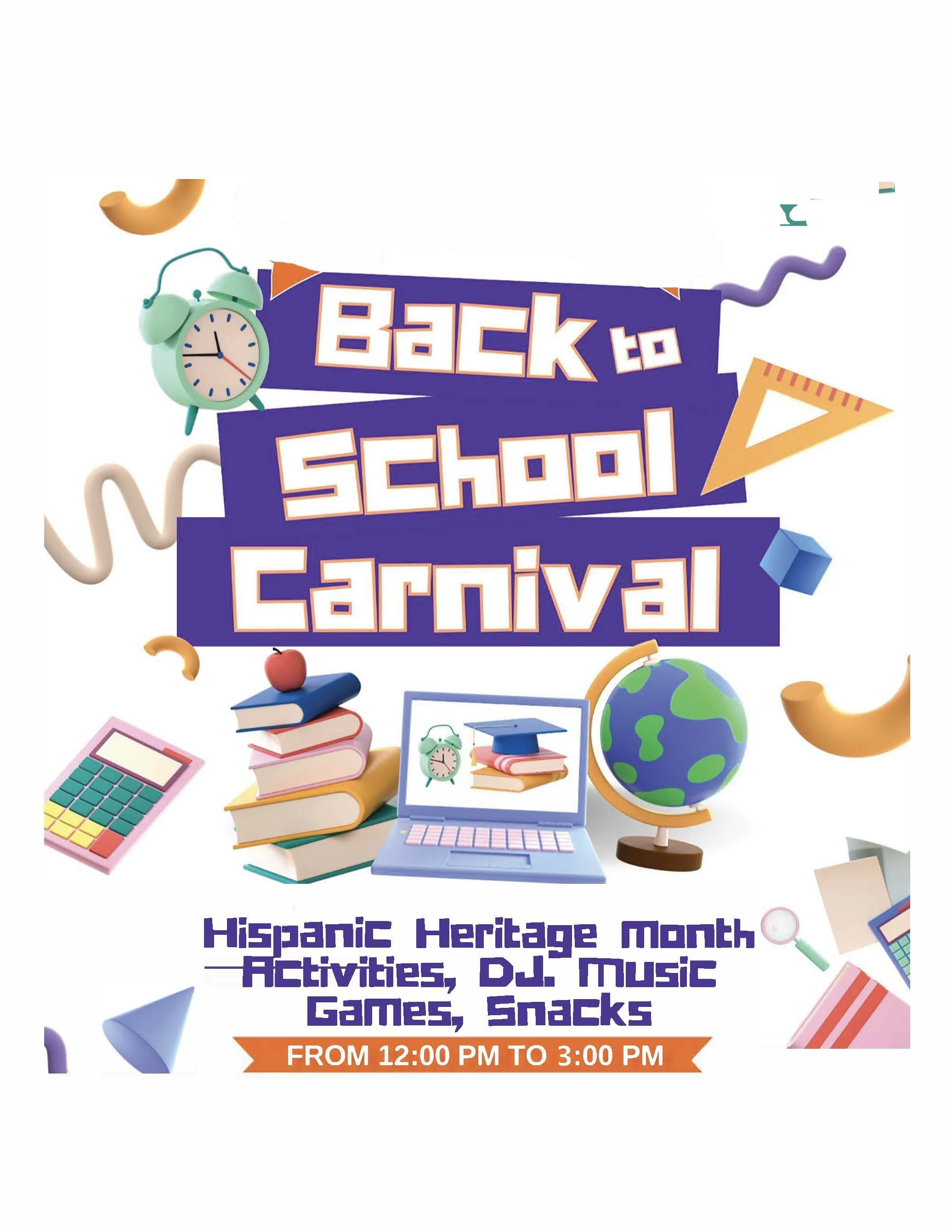 School Carnival / Carnival de Regreso a Clases