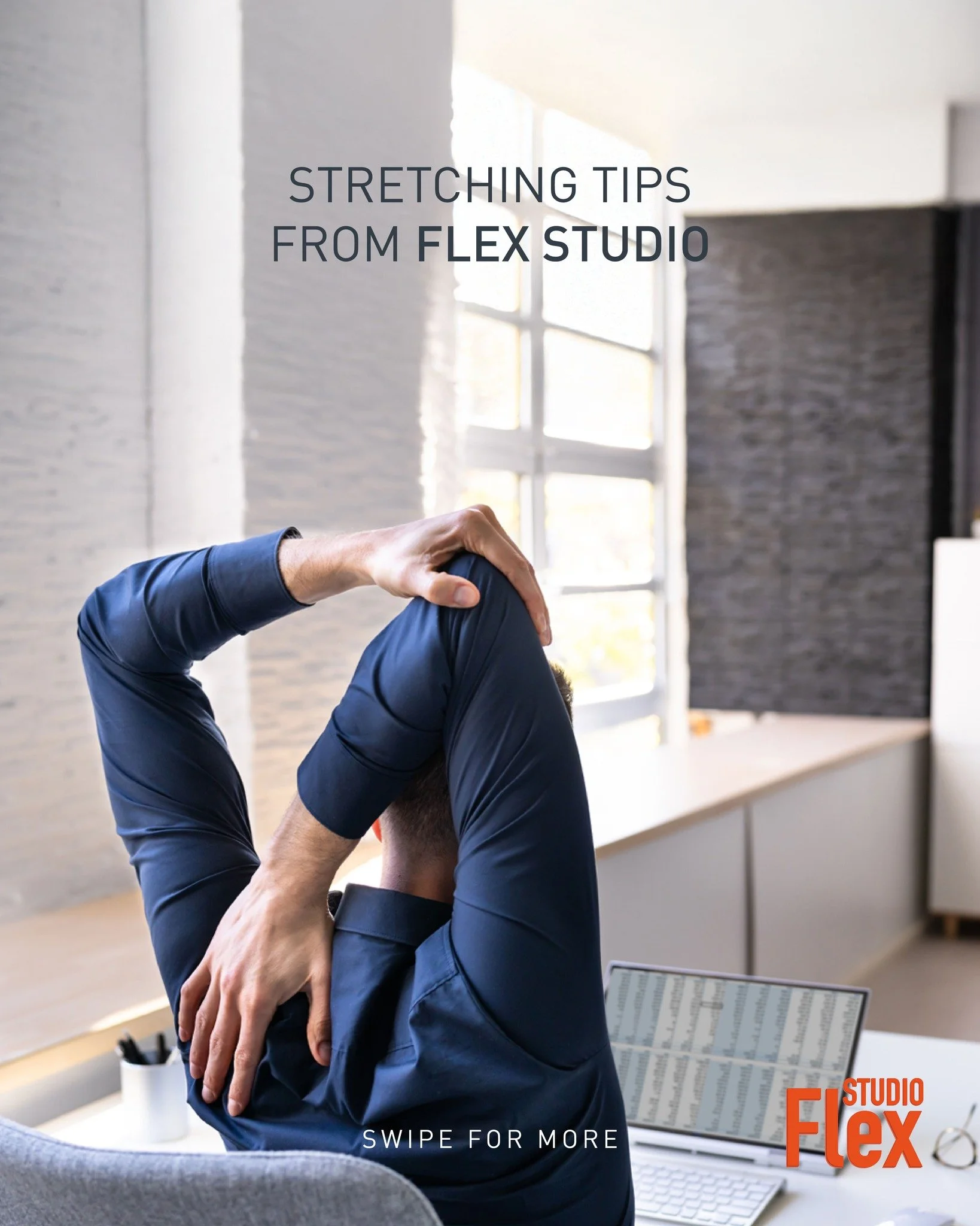Your body and mind deserve a little break on those long hours at work!
Discover easy stretches from Flex Studio @flexstudiolb  to refresh your posture and recharge your energy.