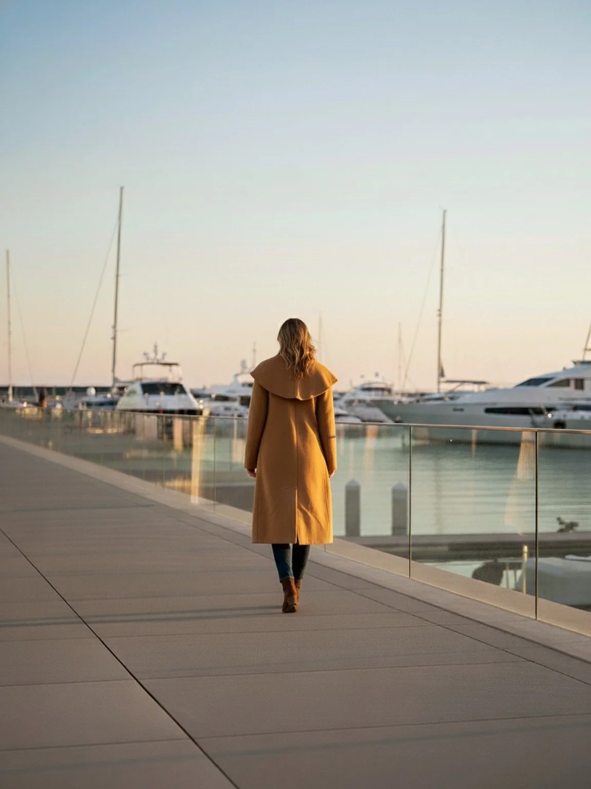 A quiet walk, framed by the marina.

#onthepromenade #waterfrontcitydbayeh #seasideliving