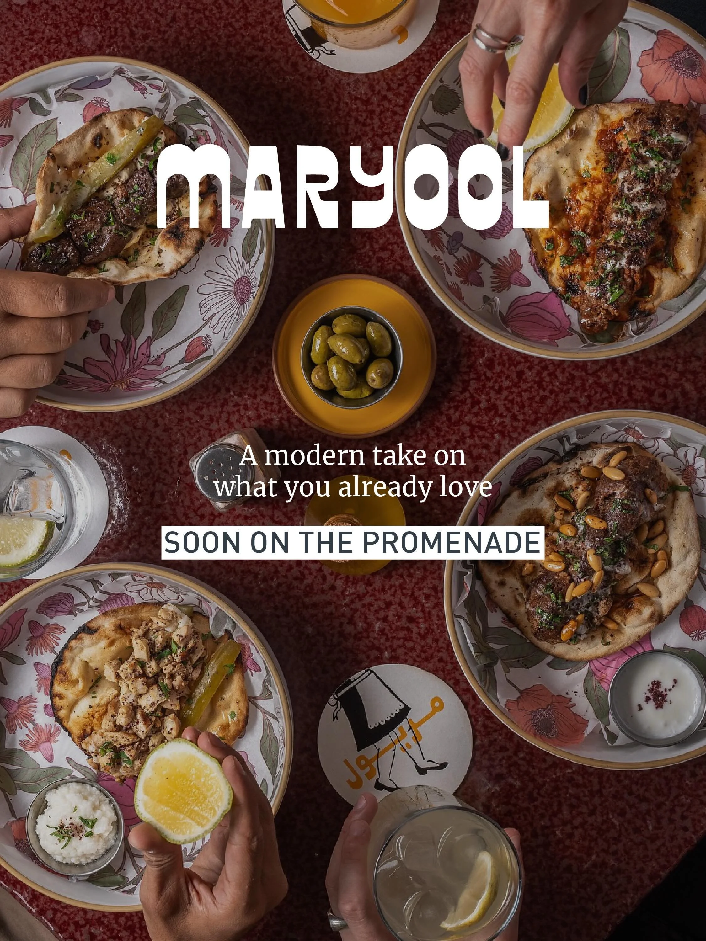 Maryool, soon on the Promenade.

#onthepromenade #waterfrontcitydbayeh #seasideliving