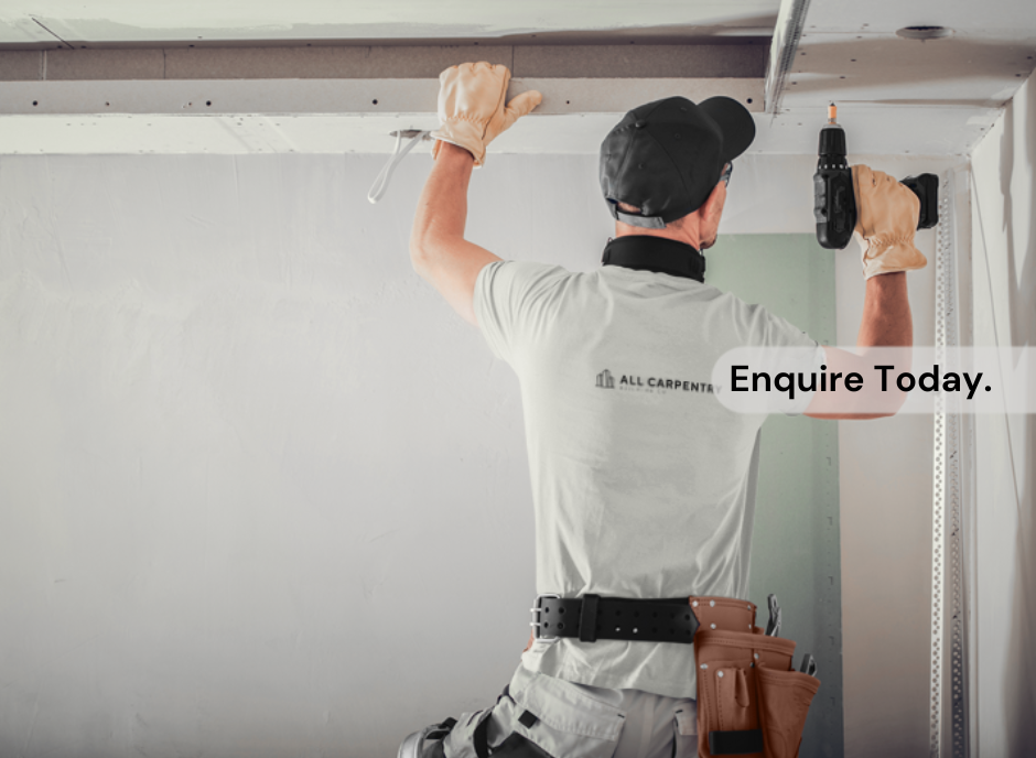 Oranssi technician working on a roof project