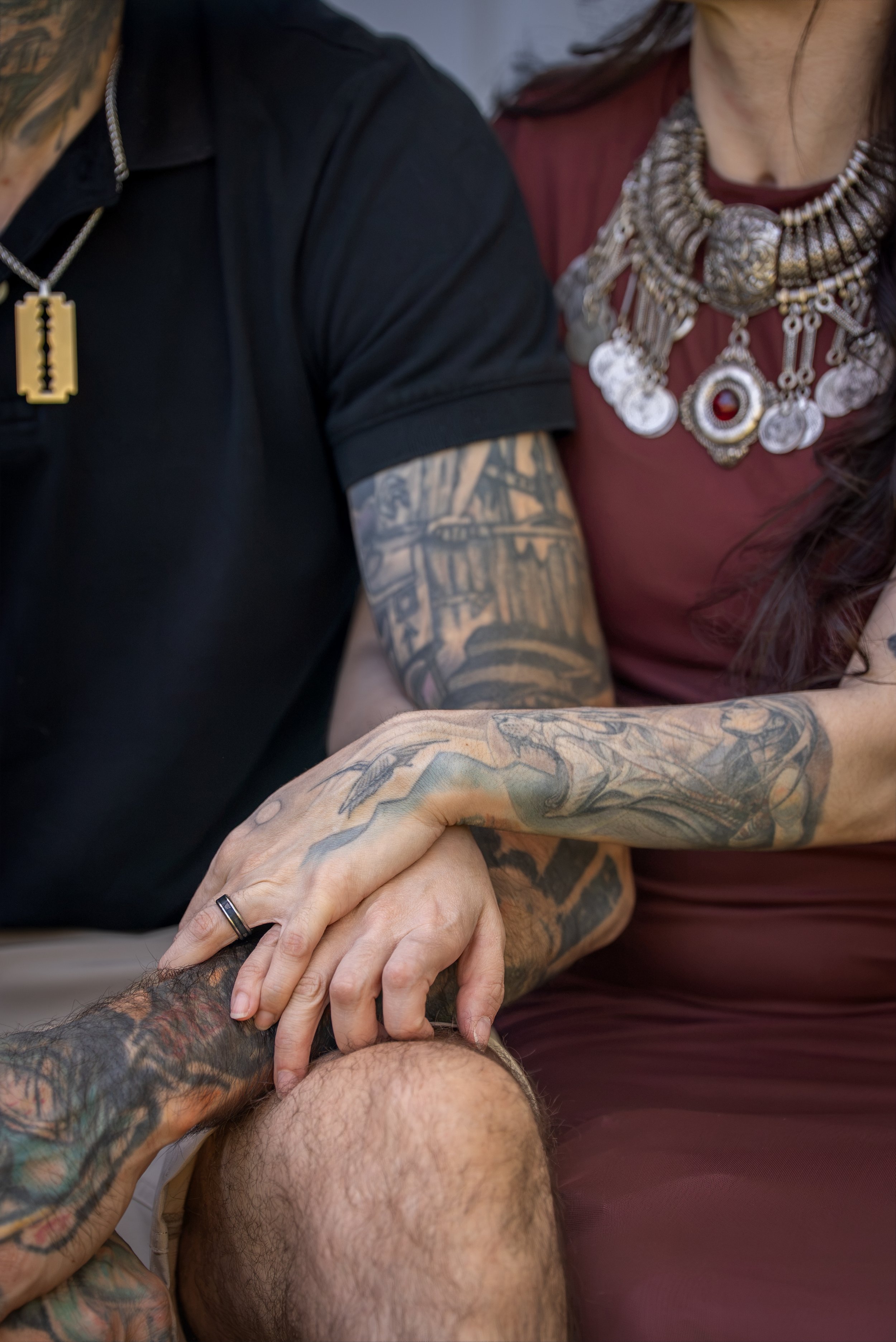 Engagement session photographed in Bristol, CT by Connecticut engagement photographer 1 Lens Media.