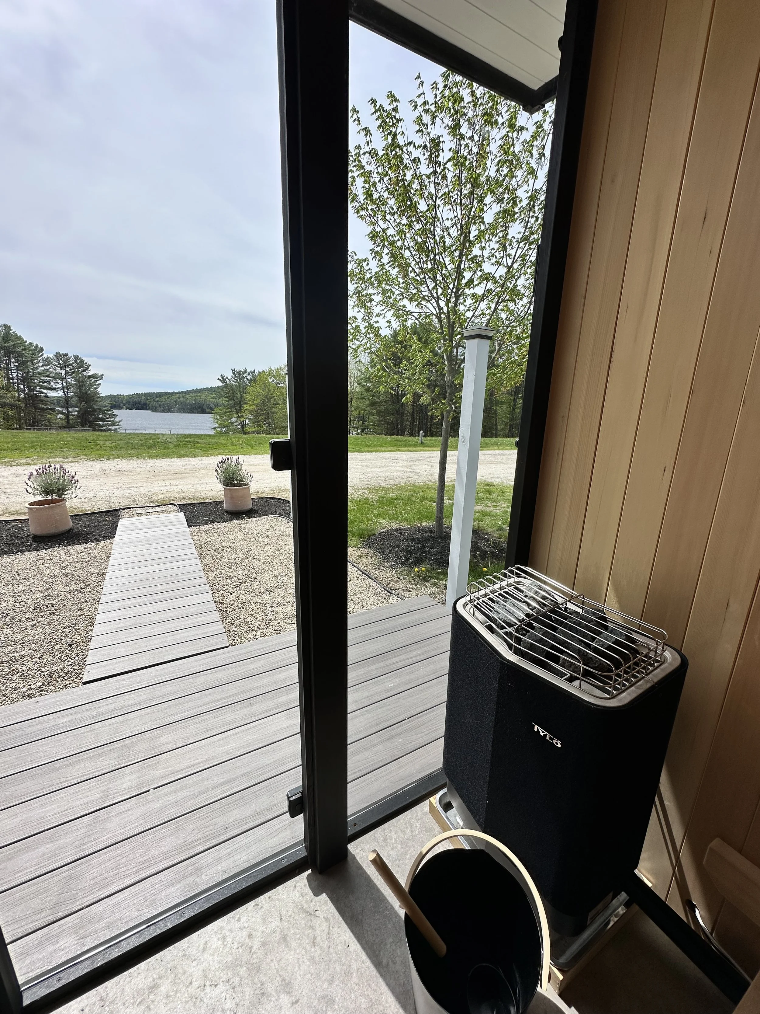 New Luxury Sauna at Bear Mountain Inn | A Maine Wellness Retreat