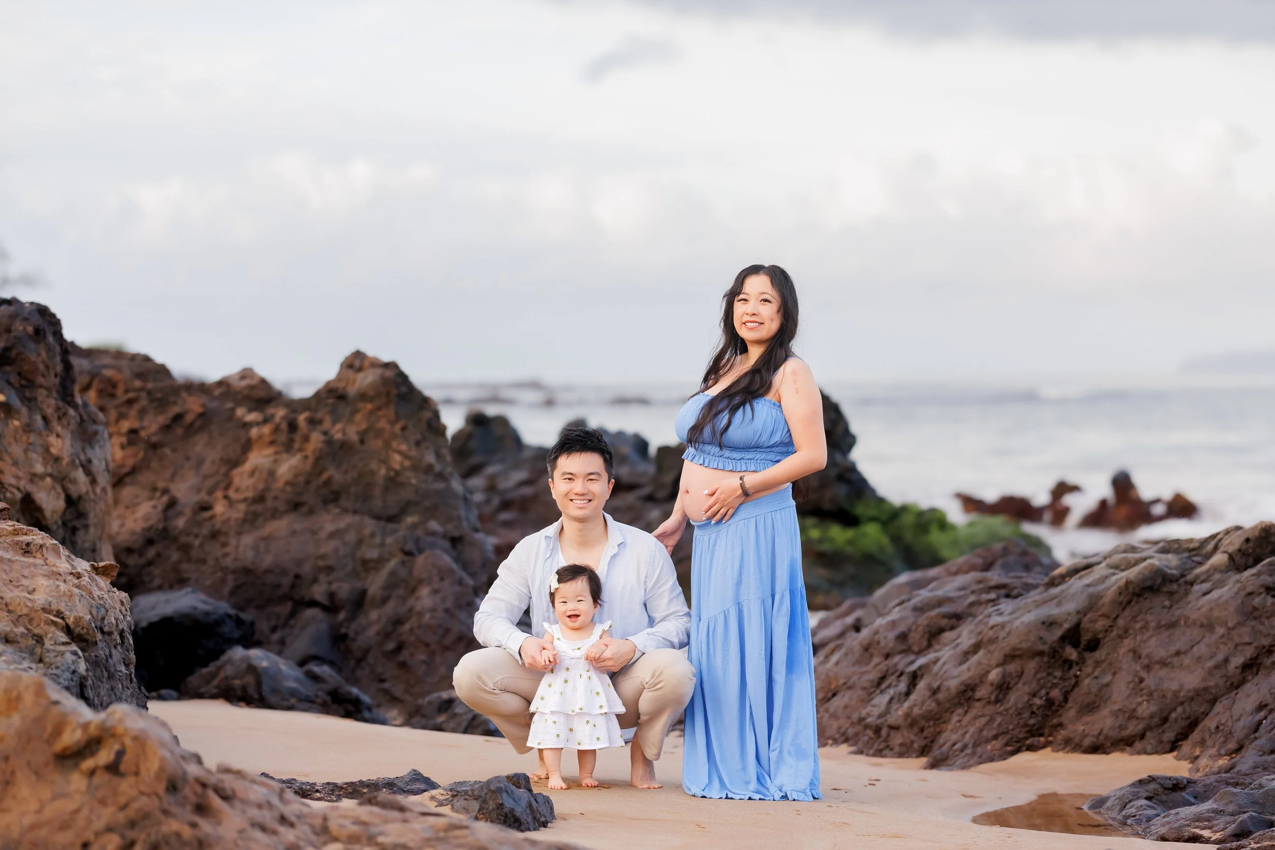 Family Session at Polo Beach ~ Lee ‘Ohana