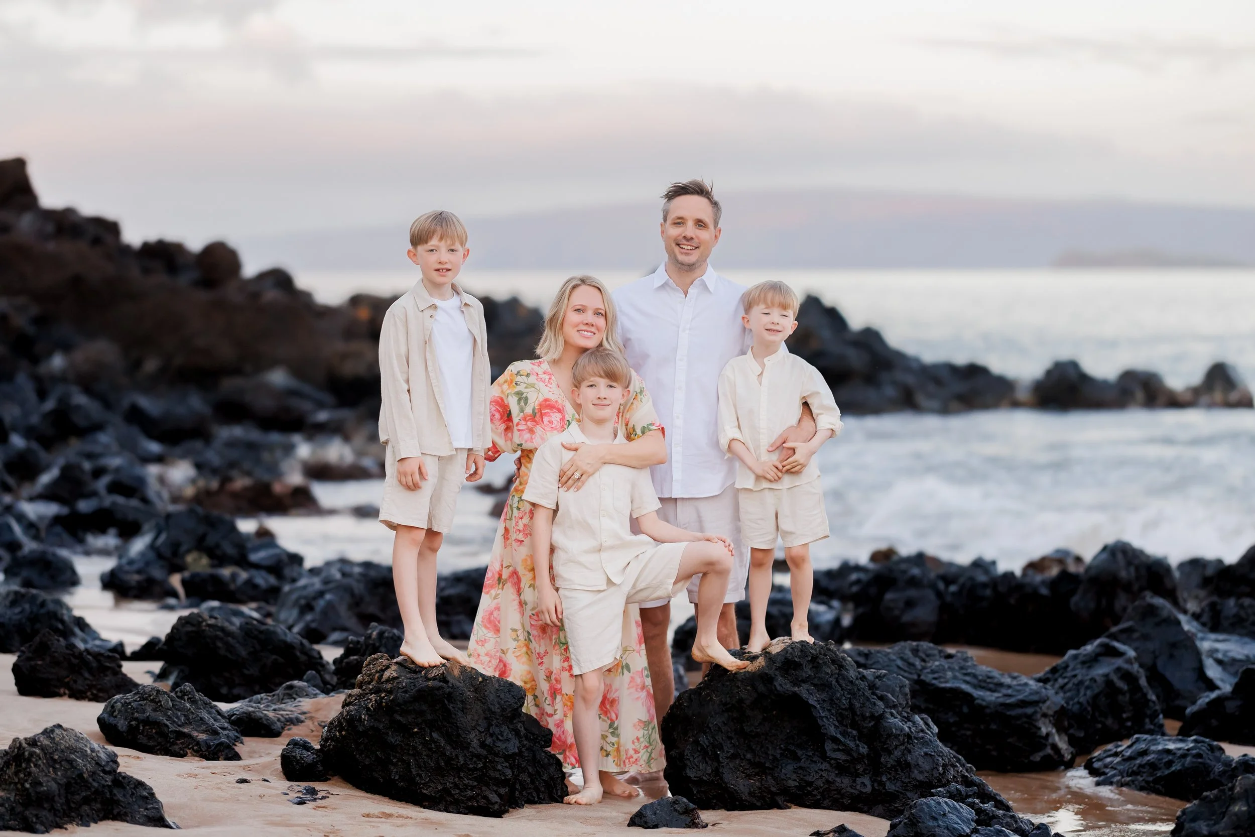 White Rock Beach Family ~ Critchley Family