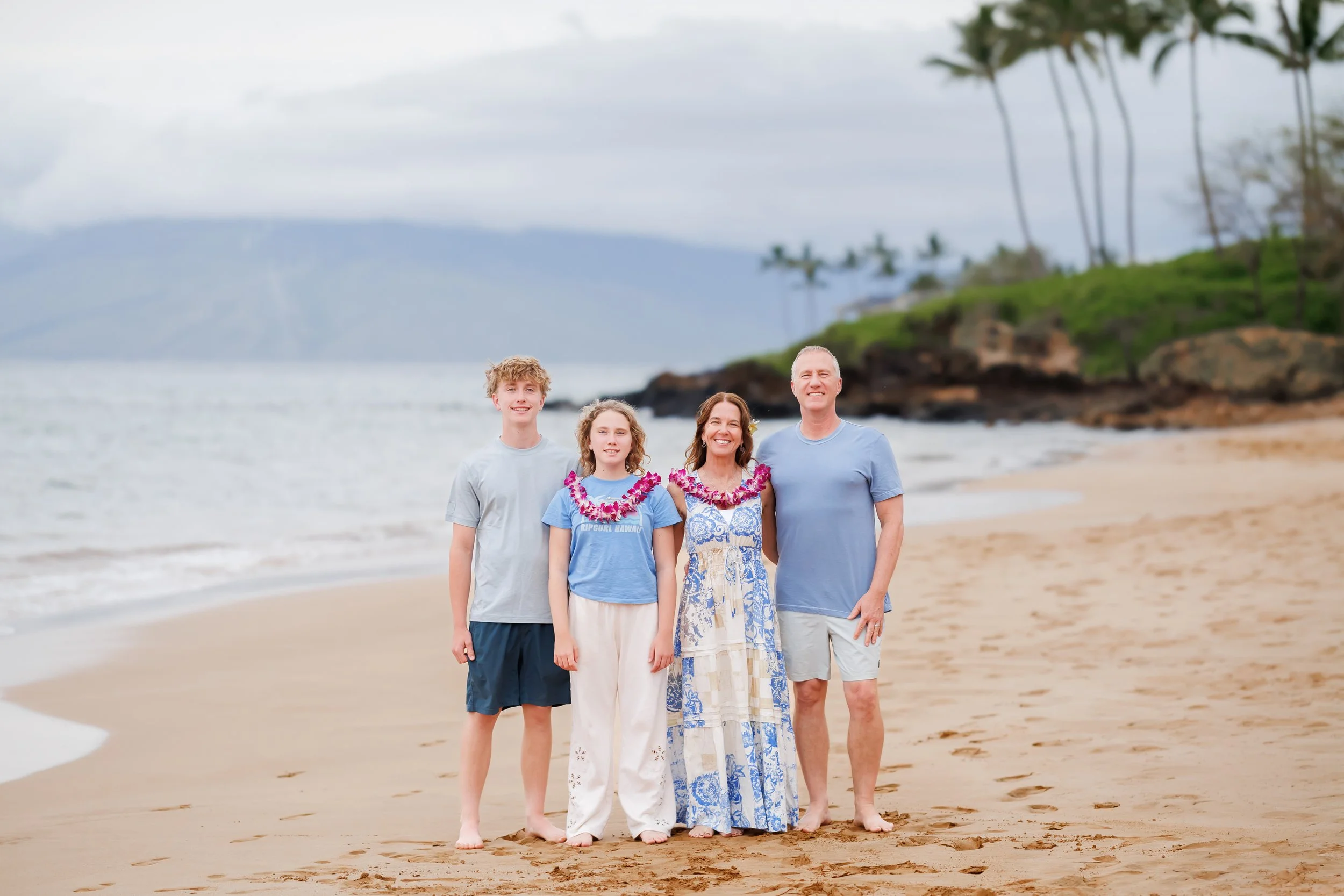 Po'olenalena Beach Family Session ~ Preston ‘Ohana