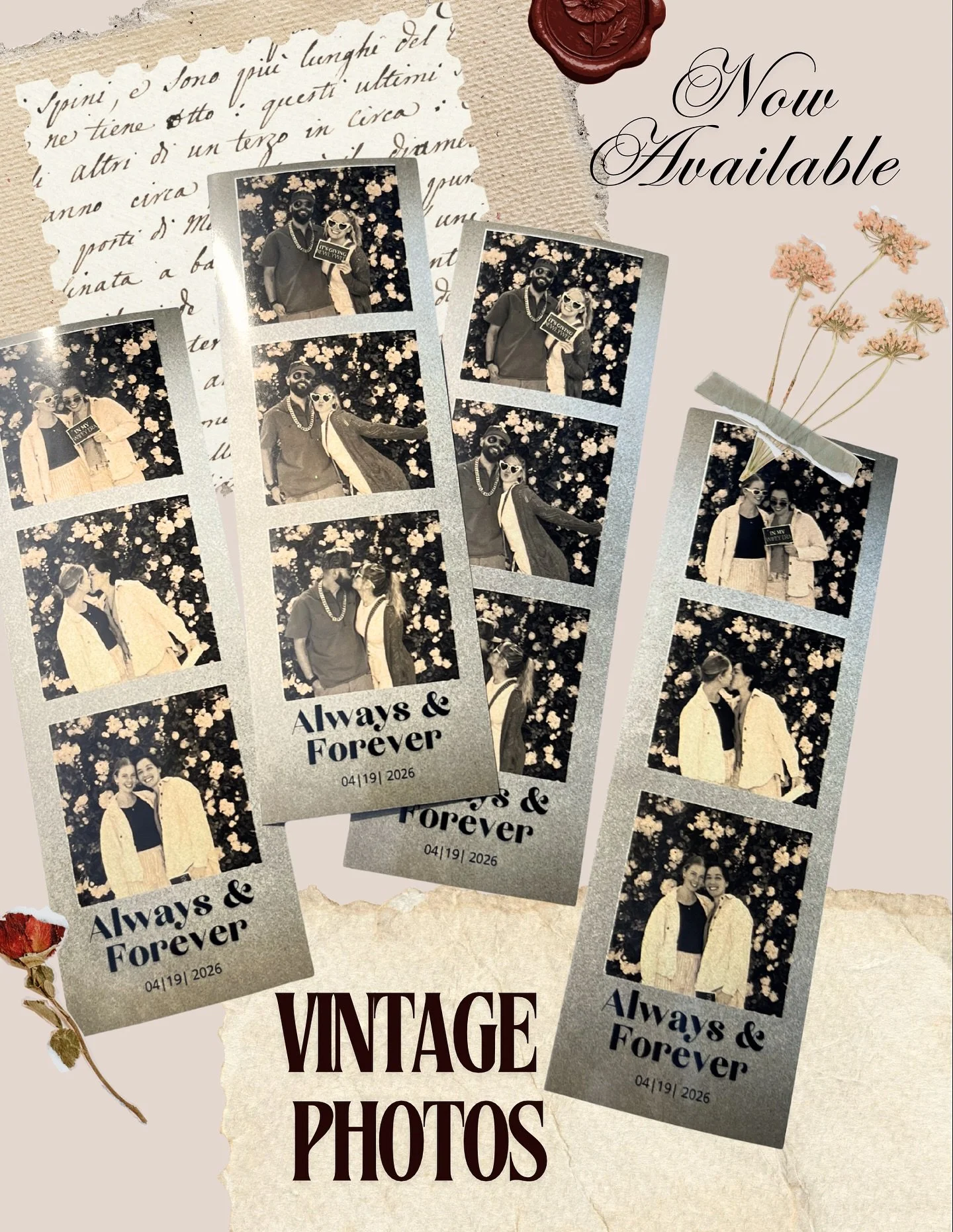 ✨Modern luxury meets nostalgic charm, exclusively at AM Ideal Images 🙌📸

Book your photo booth experience today and give your guests memories they&rsquo;ll never stop talking about 📸

DM &ldquo;Book Now &ldquo; for a direct booking link for your v
