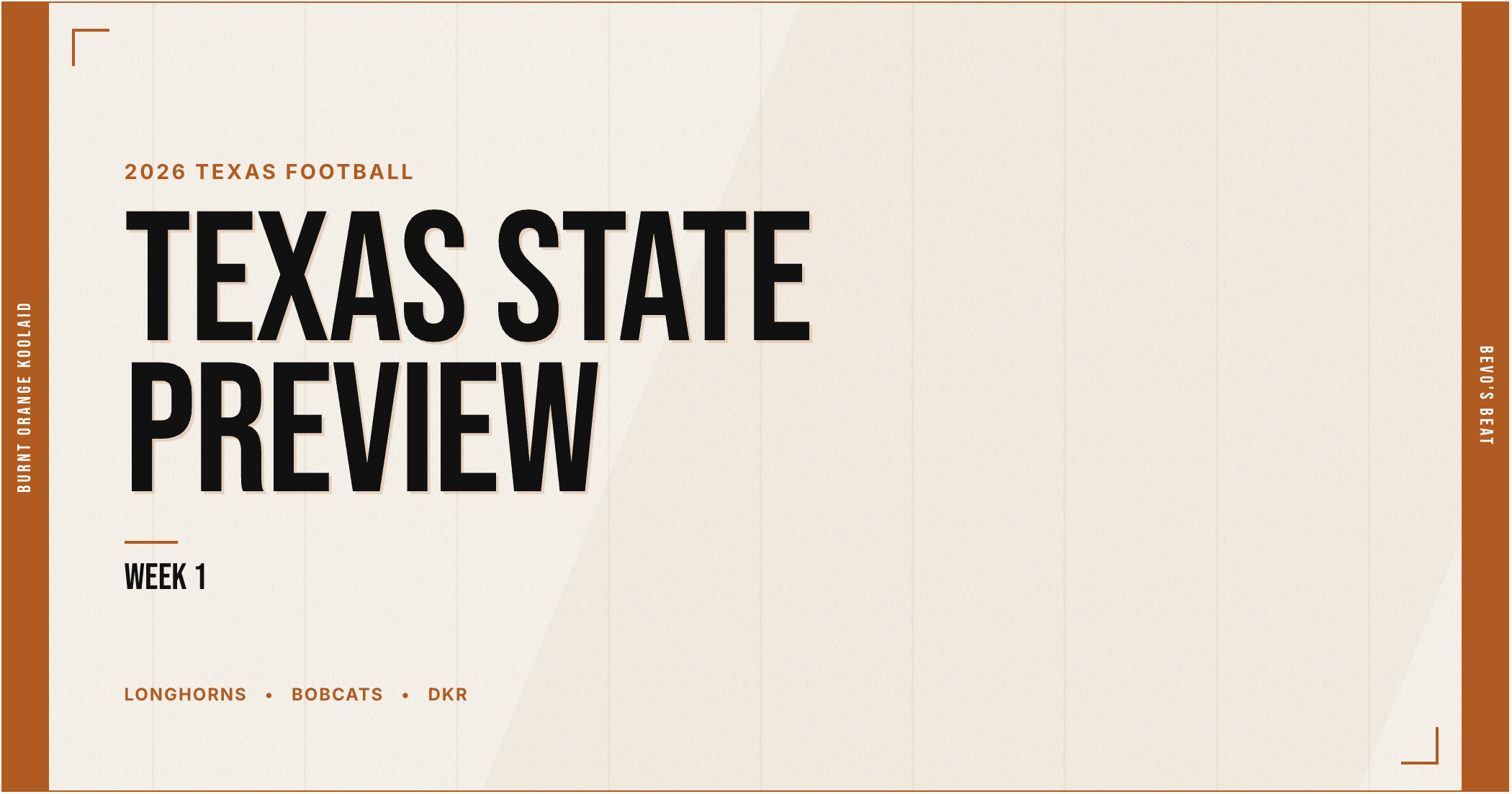 Texas State Game Preview