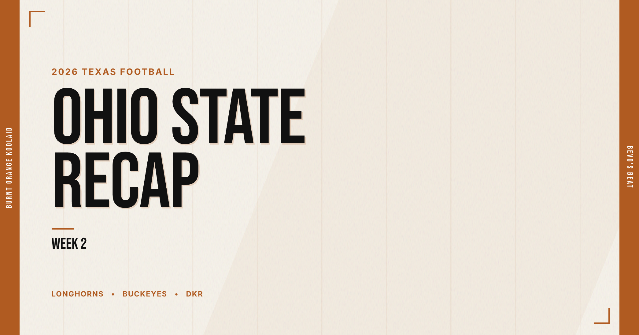 Ohio State Game Recap