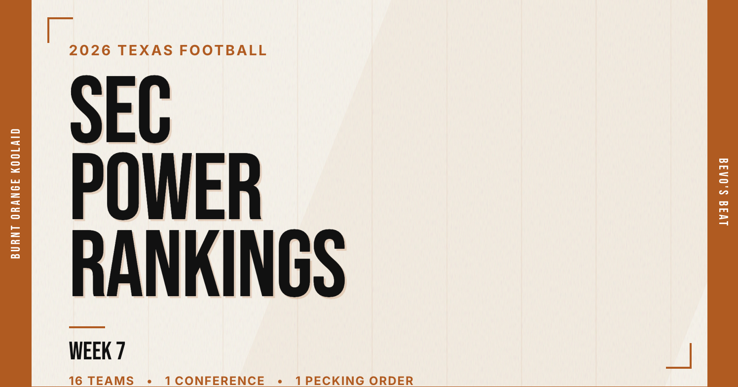 SEC Power Rankings - Week 7