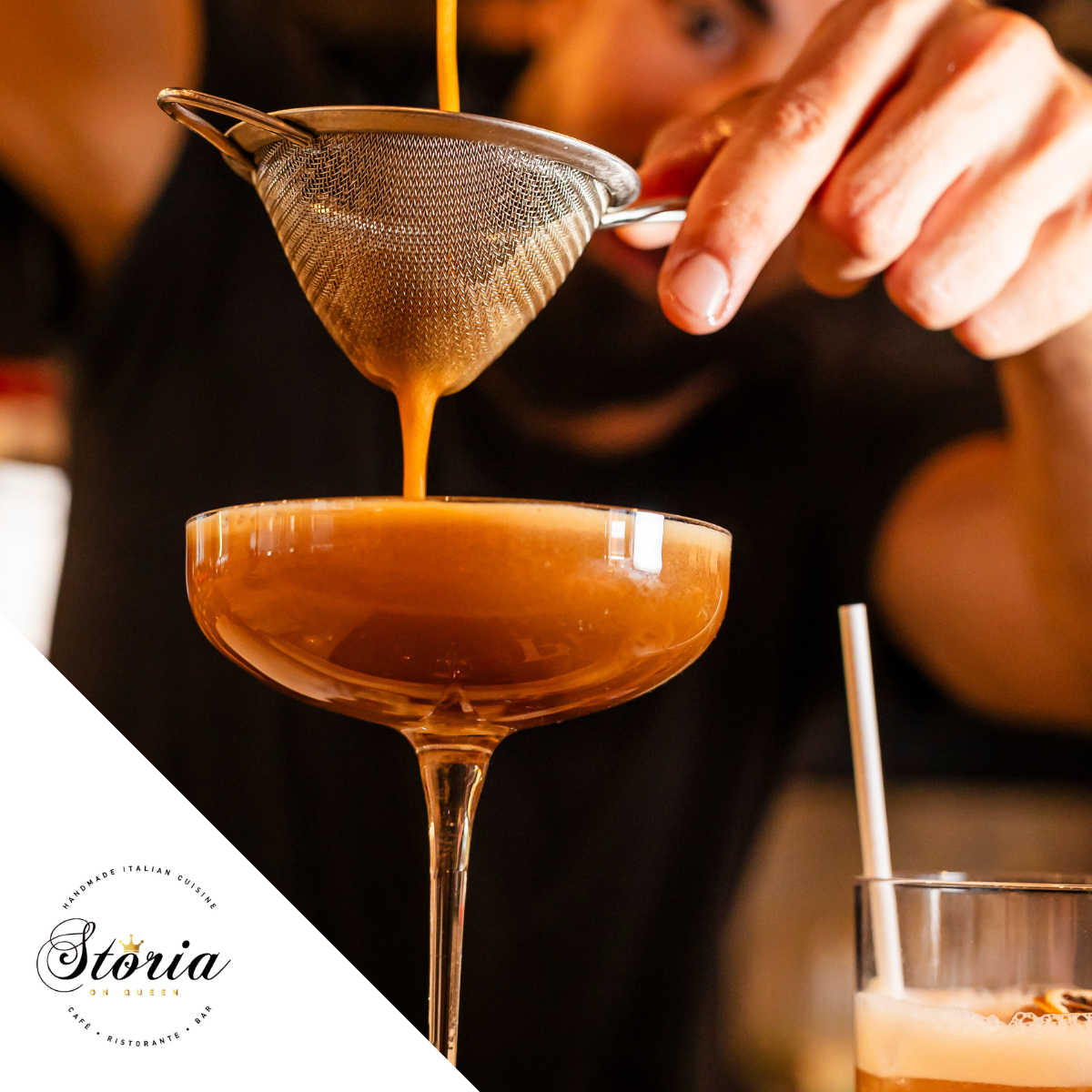 Cocktail Bars Brisbane: Italian Dining &amp; Cocktails at Storia on Queen