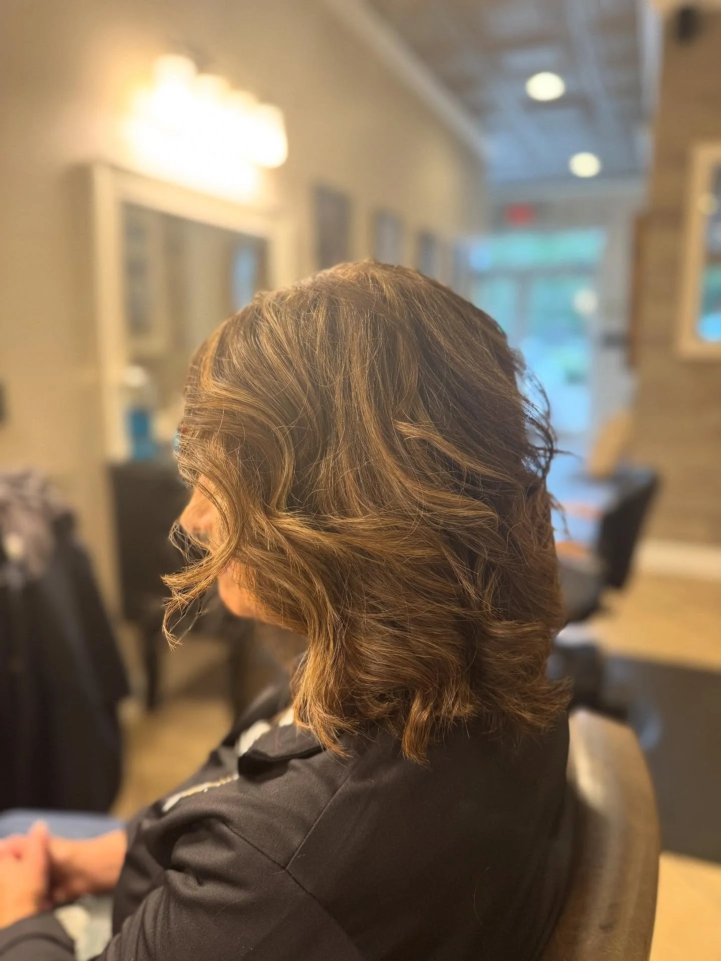 Celeste met Laura on the airplane while landing at the Savannah Airport returning from Italy two weeks ago. Laura lives in Bluffton and reached out to get her hair done. Having conversations with people is the best networking you can do. #Networking