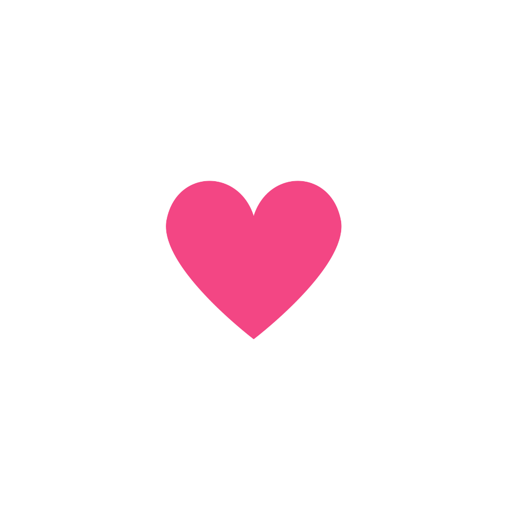 Text that reads 'Sending love your way' with a pink heart below the text.