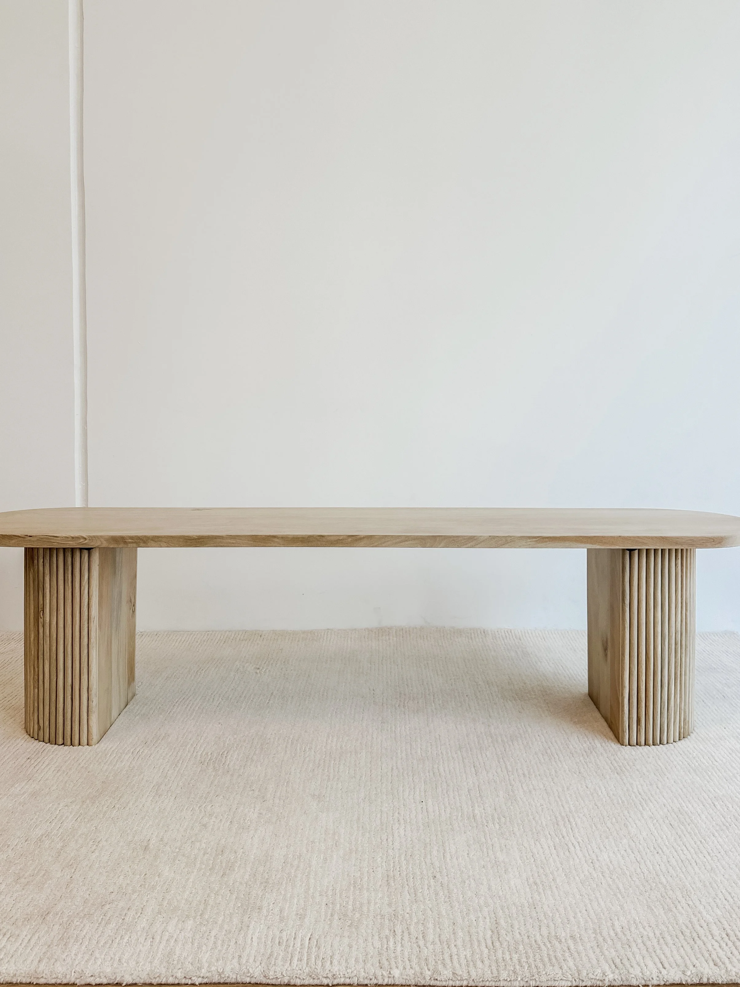 Oak bench seat 