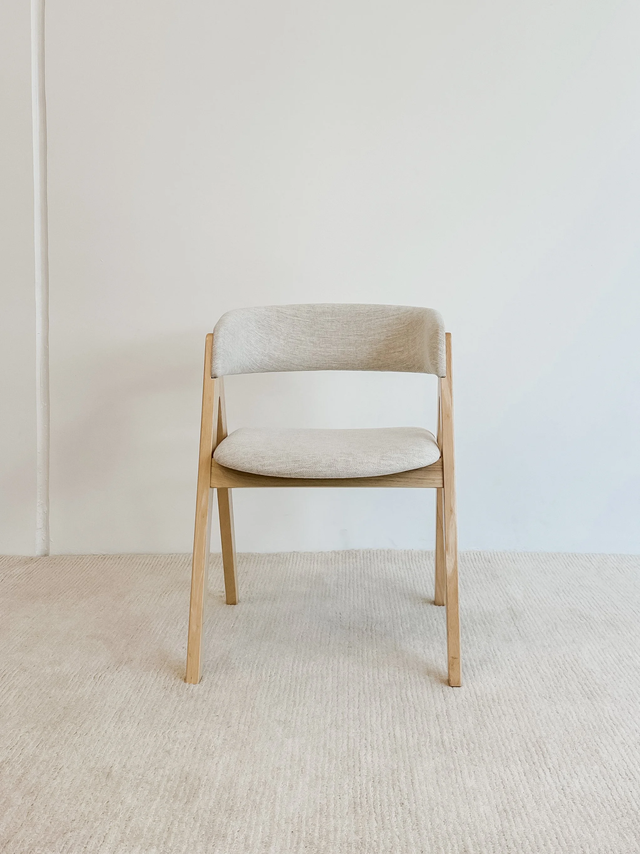 Fabric dining seat (x2)