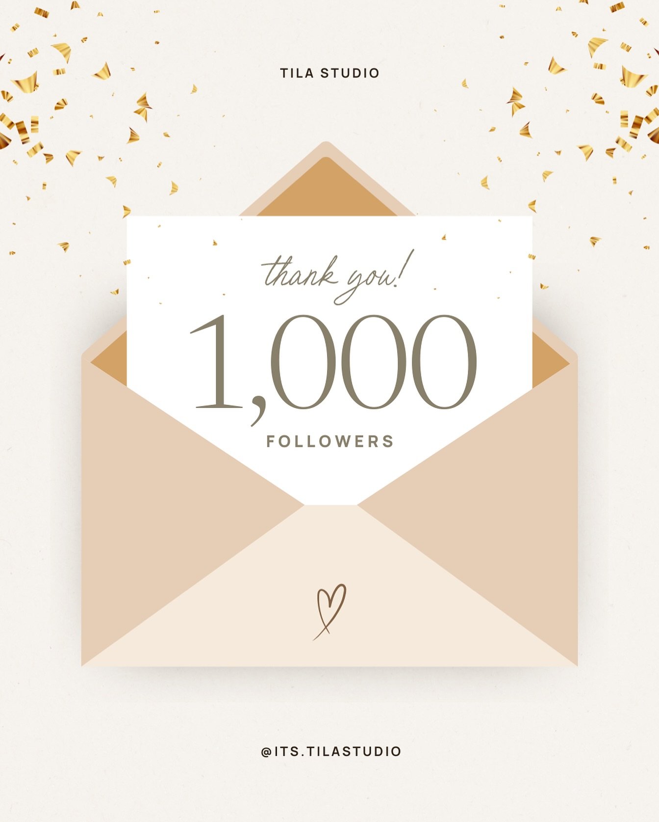 There are officially 1,000 of you following my little corner of the internet. Like&hellip; whaaaat??😭💛

I started this space thinking, if even one person finds this helpful or inspiring, I&rsquo;m happy! And now, there are 1,000 of you 😱 A whole *