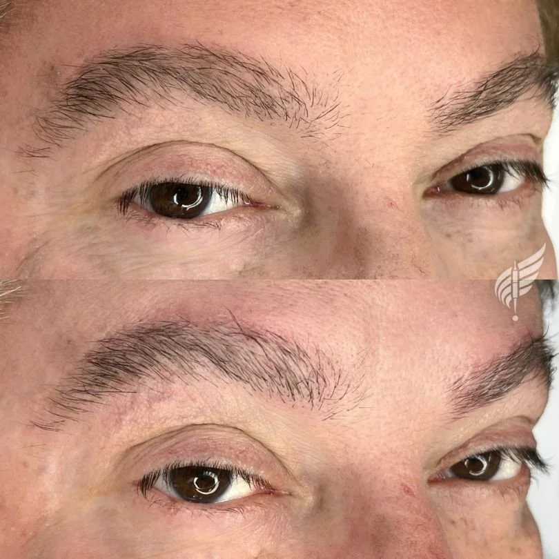 Brow Tattoo Microblading for Men Los Angeles Hollywood