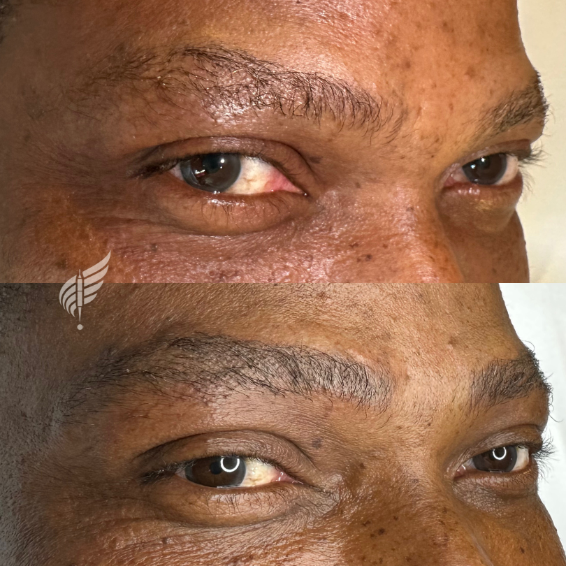 Brow Tattoo Microblading for Men Los Angeles Hollywood
