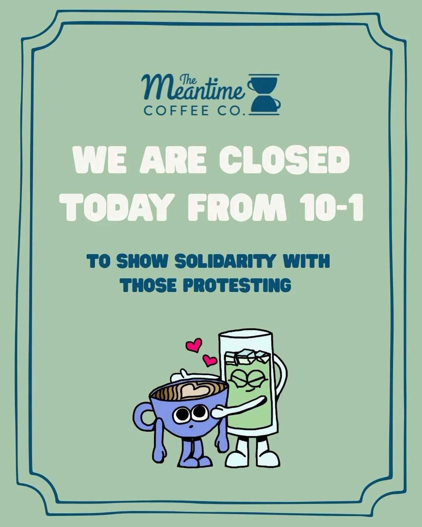 We will be closed today from 10am to 1pm in solidarity with those protesting the G20 Summit. There will be water in the Campus Y for any and all who need it. 

Visit @transparuncy for more information. 

Stay safe and cool out there 🤍☕️