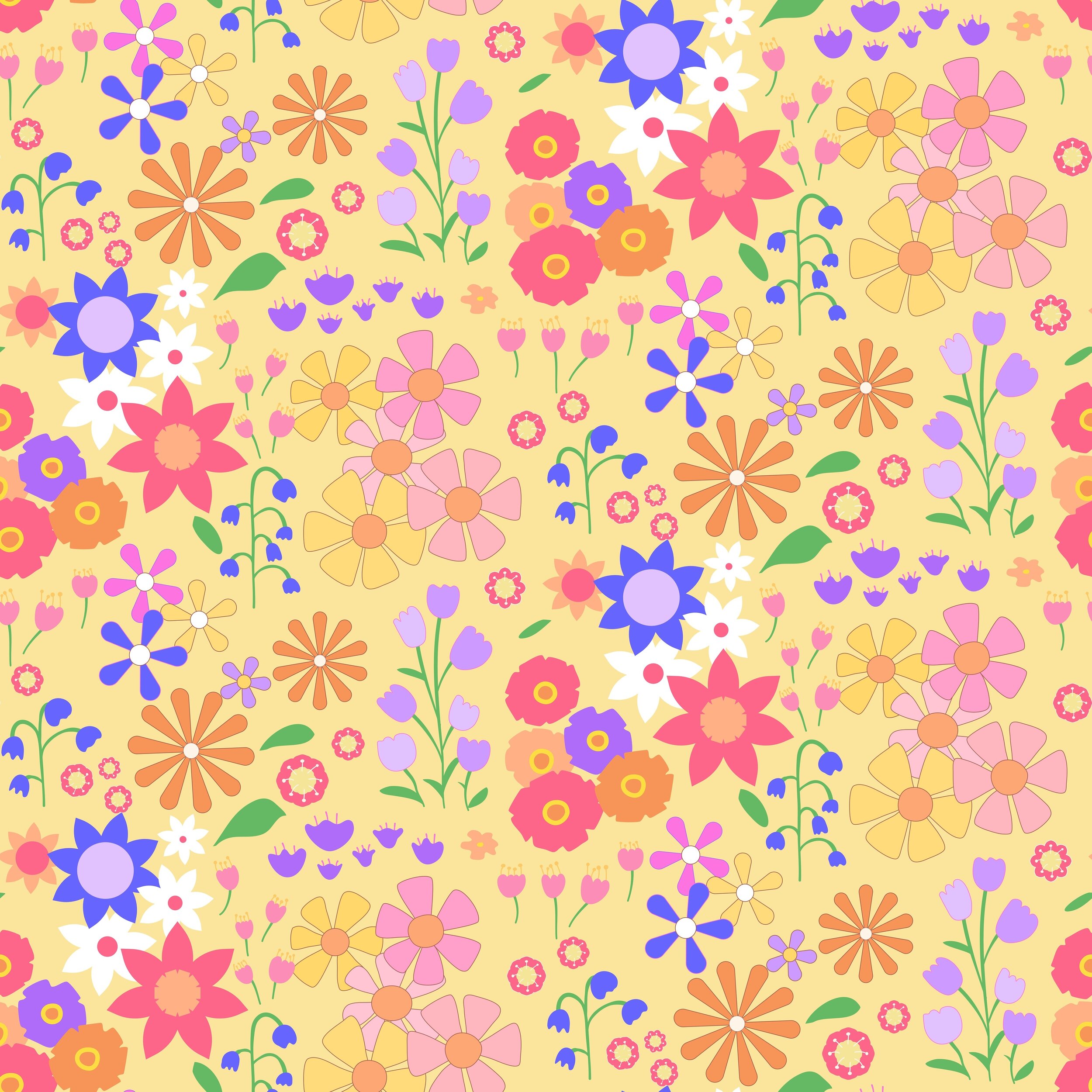 Daydream ditsy blooms #wip 

.
.
.

#modernflorals #moodforfloral #florallove #flowerpower #ditsy #ditsyflorals #floralstories #florallife #ihavethisthingwithflowers #flowersmakemehappy #inspiredbypetals  #petalpower #surfacepatterndesign #surfacepat