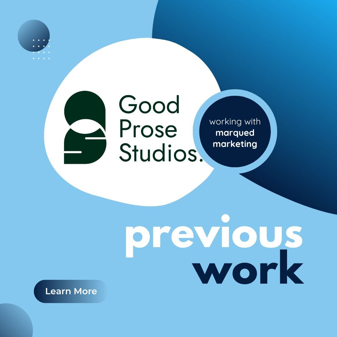 Help!! That&rsquo;s the call we received from the team at @goodprosestudios needing assistance with their e-communications. 

Director, Erin O&rsquo;Dwyer, was looking to increase engagement with her client base and reach with prospective clients. Sh