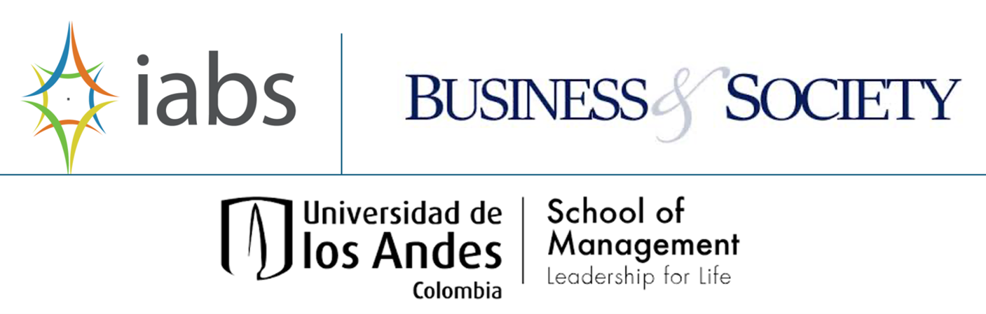 logos participating organisations: IABS, Business & Society, Universidad los Andes