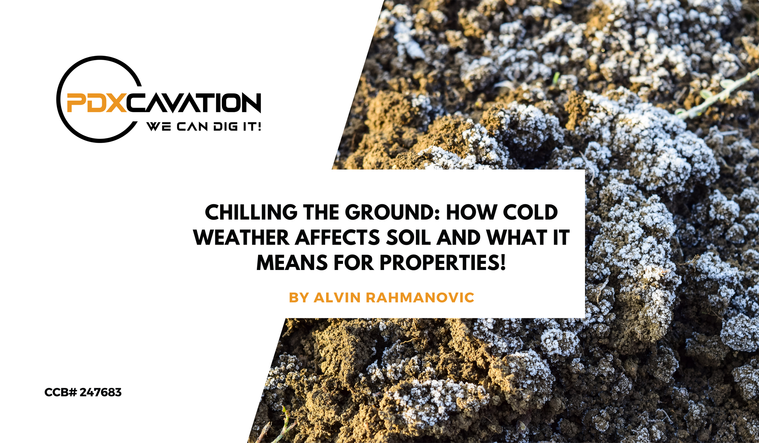 Chilling the Ground: How cold weather affects soil and what it means for properties!&nbsp;