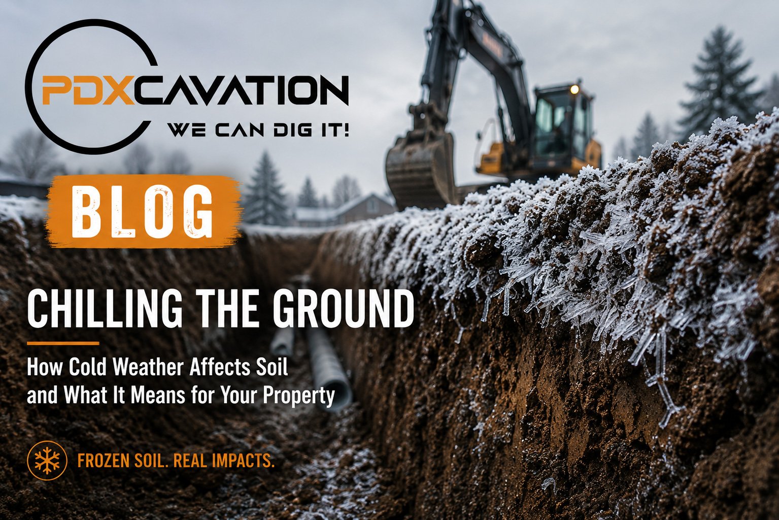 Chilling the Ground: How cold weather affects soil and what it means for properties!&nbsp;