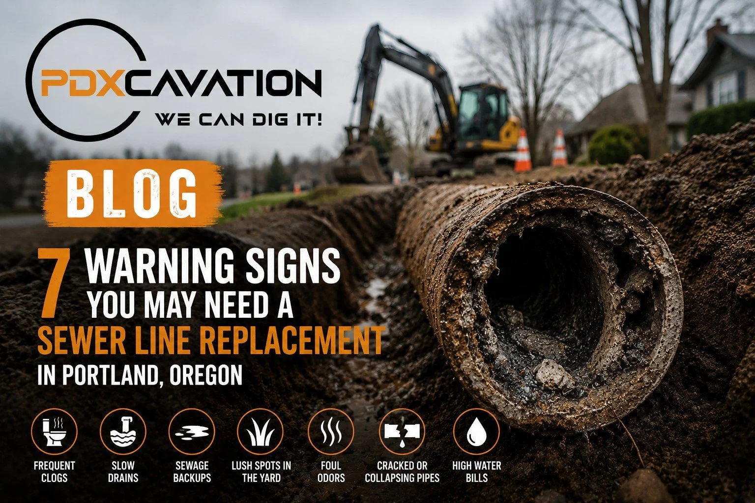 7 Warning Signs You May Need a Sewer Line Replacement in Portland, Oregon