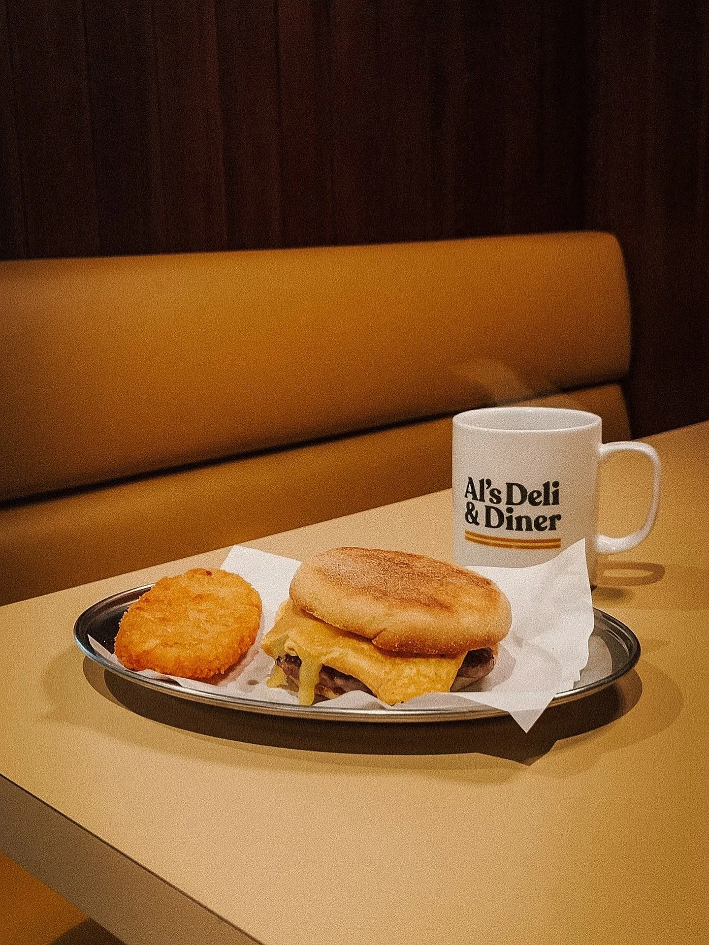 The perfect morning fuel&hellip; Sausage &amp; Egg Muffin and a Batch Brew.

We&rsquo;re open now til 2:30pm.