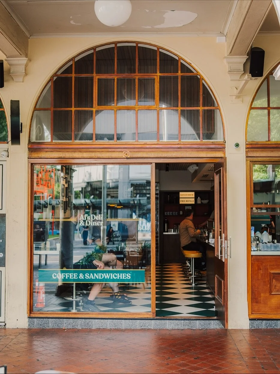 Some unseen moments from the last few months&hellip;

1.  A moment for the front of Al&rsquo;s 
2. What a spread 😍
3. Al&rsquo;s deli &amp; diner 🤝 hierarchy of needs 
4. Strawberry matcha 👍🏻
5. Liam part 1
6. Pancakes 🥞
7. Behind the scenes of 