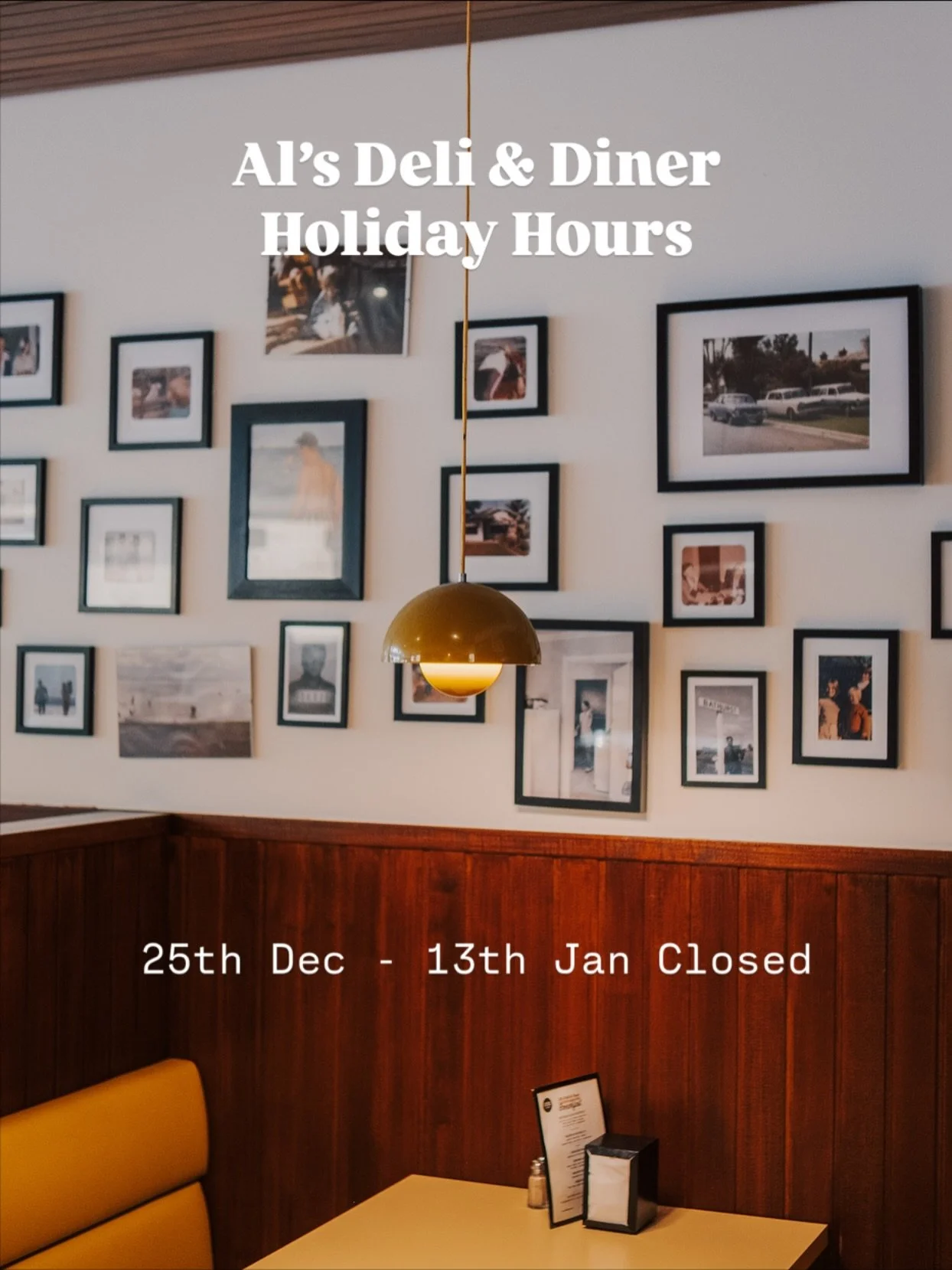 This years been huge, and the holidays are calling. We&rsquo;ll be open until Christmas Eve, but taking a break from the 25 December til the 13 January, back on the 14 of January. We&rsquo;re here until then for your morning fuel, hangover cure and e