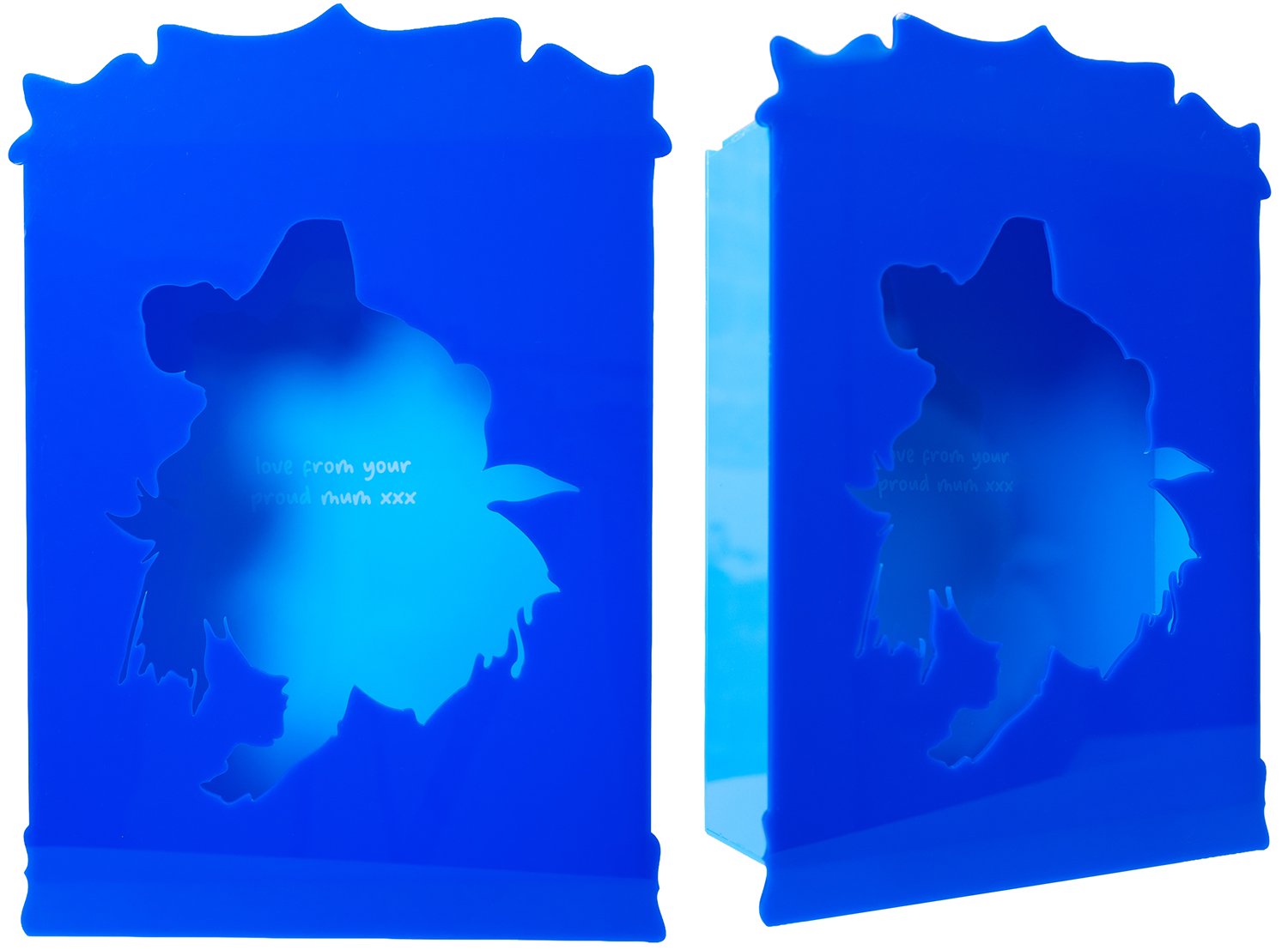 'Love from your proud mum', Acrylic Sheet 42x28x9cm