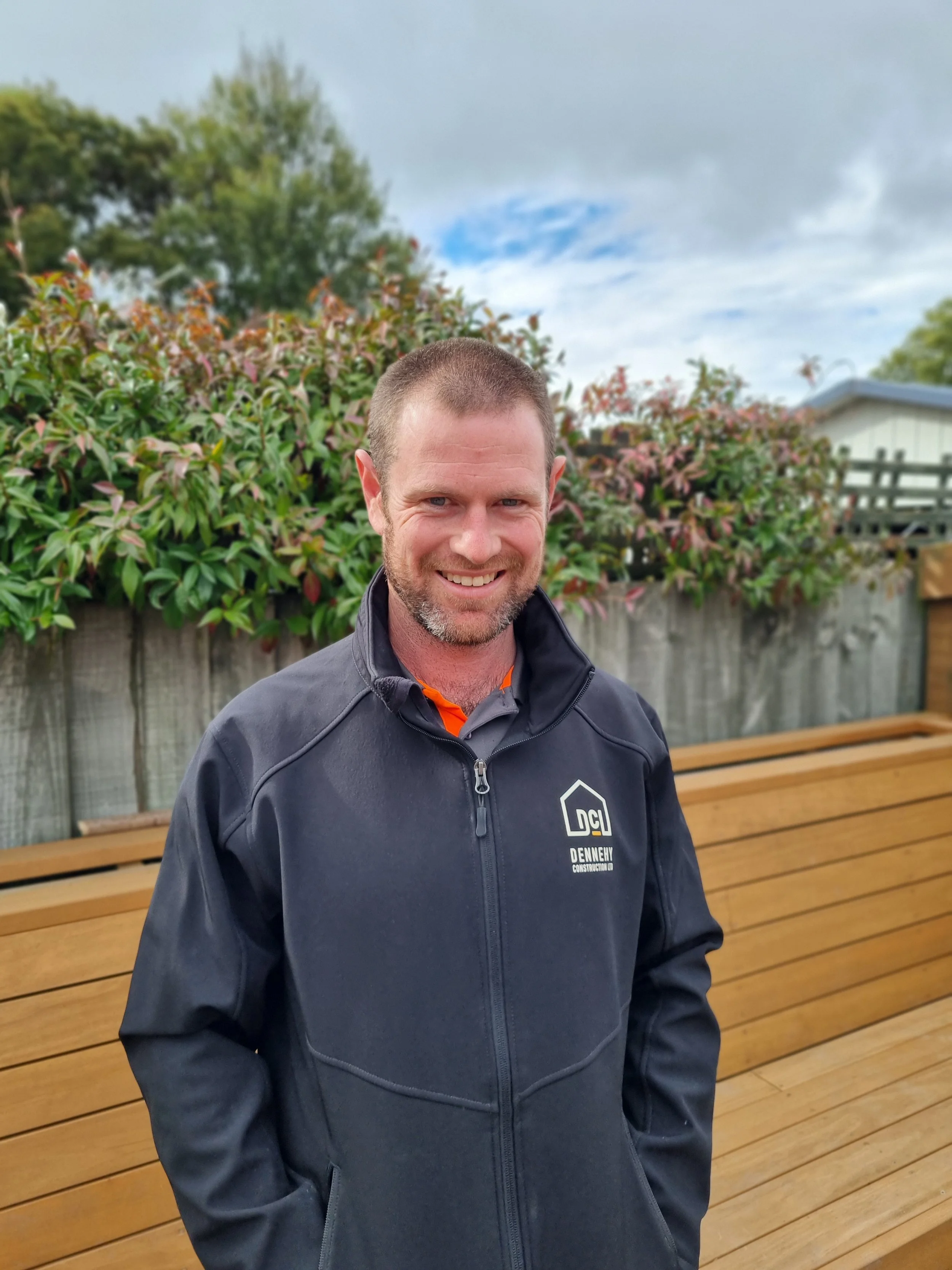 Tom Dennehy, Owner of Dennehy Construction. A trusted, local Christchurch Builder who has a good reputation for communication and high quality building practices in Christchurch. Very knowledgeable of the NZ Building Code.