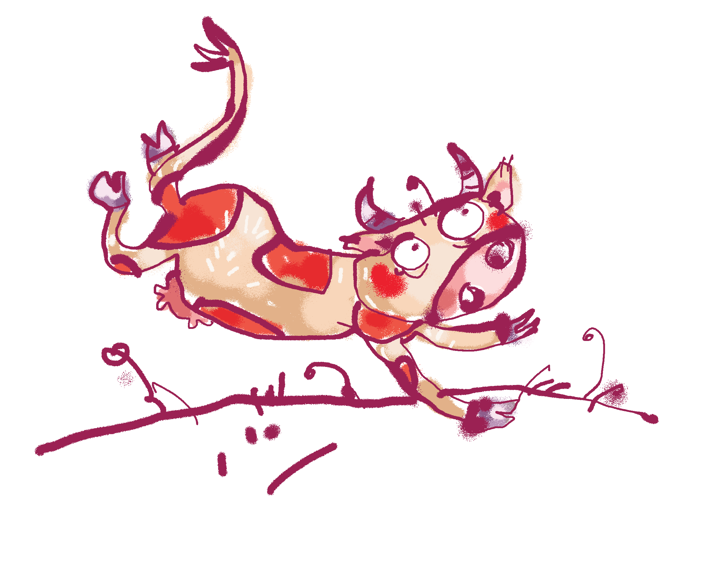 Les poils des animaux de la ferme