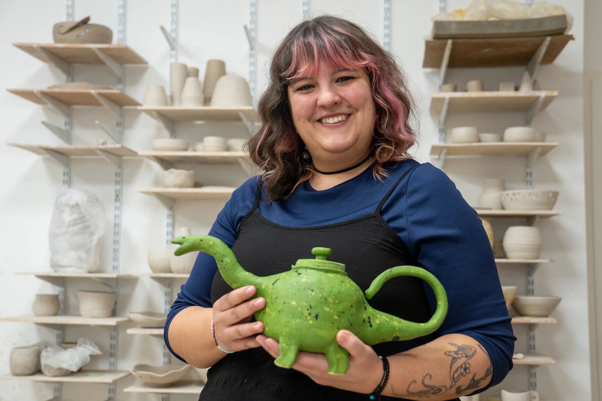 make a tea pot by hand