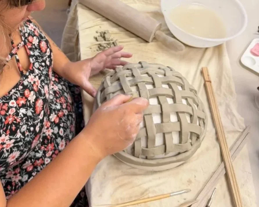 Make your own braided basket