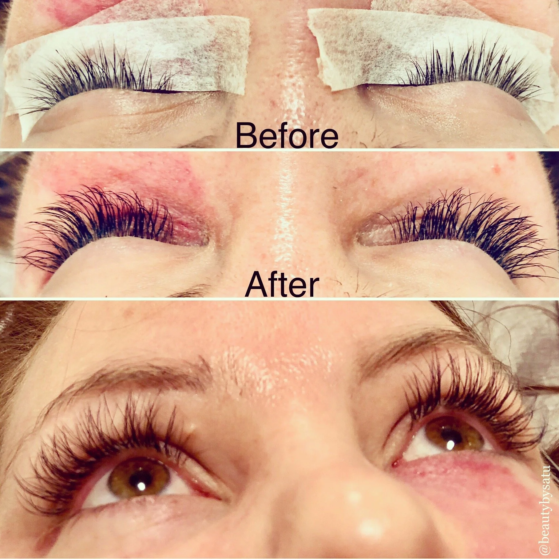 Klassiset pidennykset, 1 kuitu per 1 oma ripsi