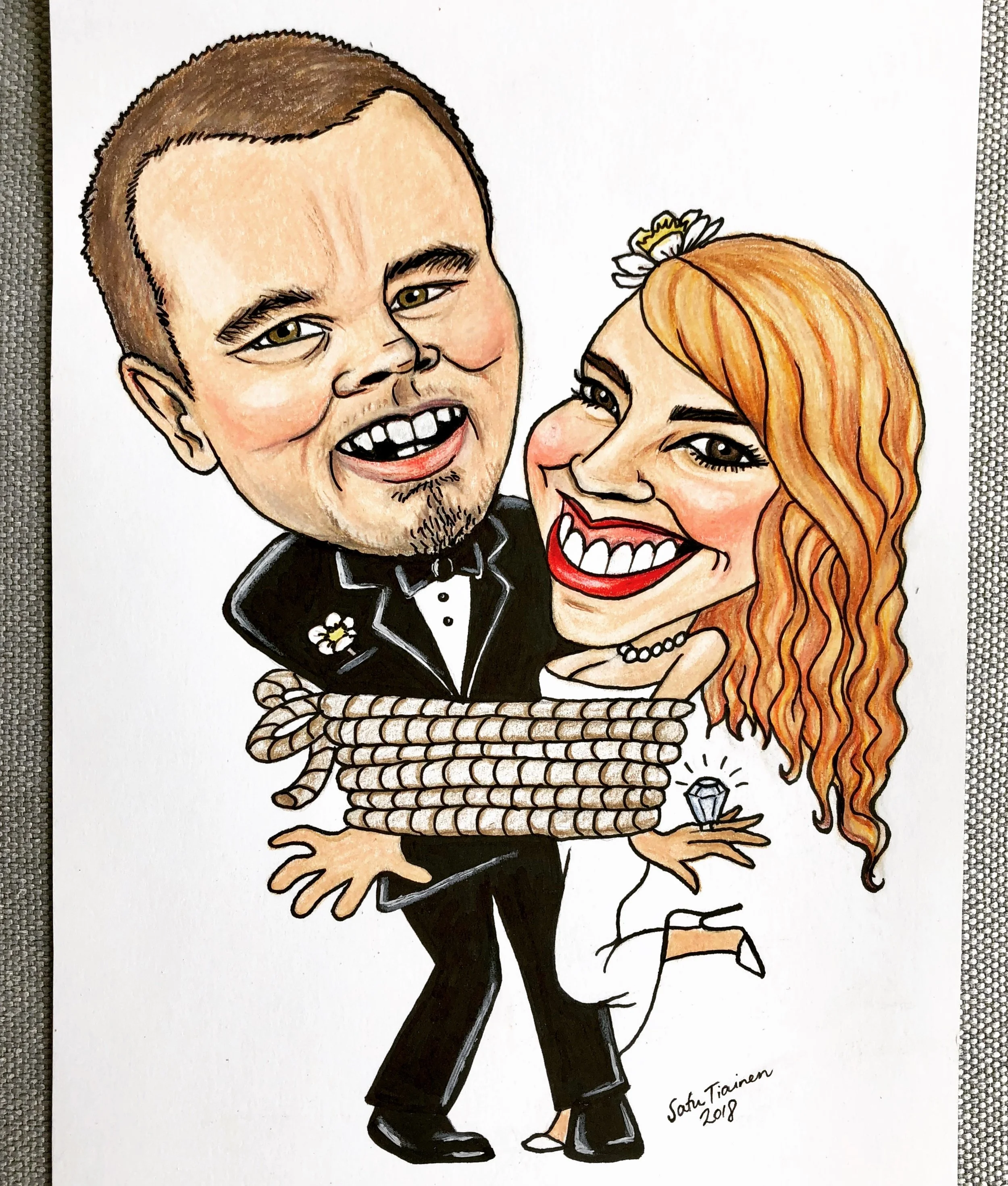 Karikatyyri, 2018 tilaustyö